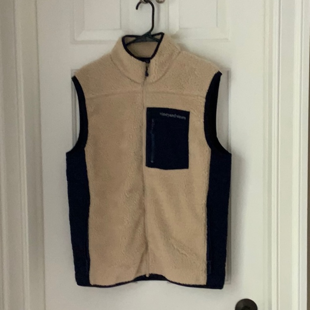 Vineyard Vines Sherpa Full-Zip Vest
